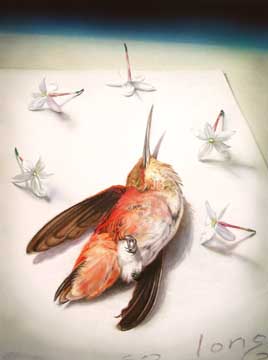 Sleeper, 2006, watercolor 