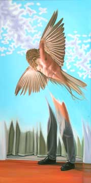 Rising, 2005, oil on canvas