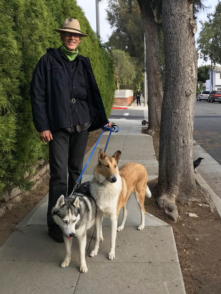 Paul and Milo in Santa Monica